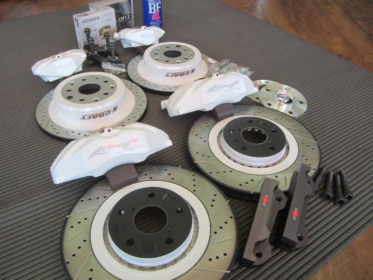 JZS171クラウンエステートブレーキカスタマイズ(BIGキャリパーKIT
