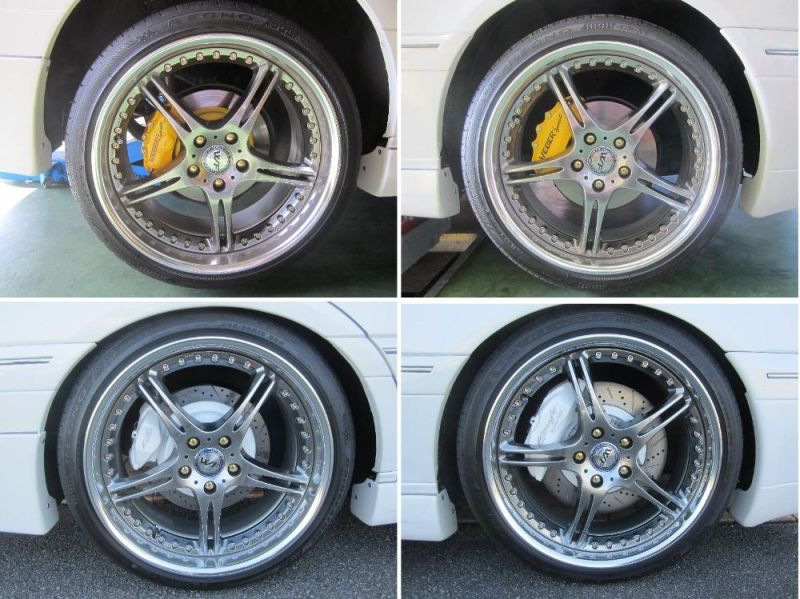 JZS171クラウンエステートブレーキカスタマイズ(BIGキャリパーKIT