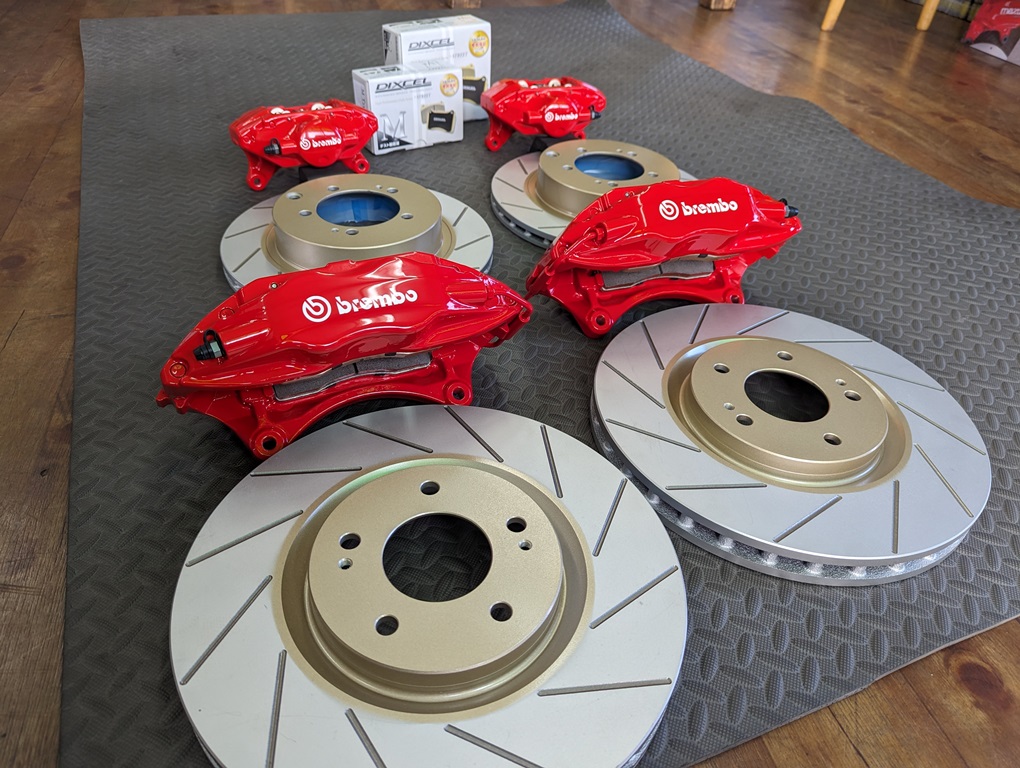 ランエボCT9A ブレンボキャリパーリフレッシュ塗装+オーバーホール