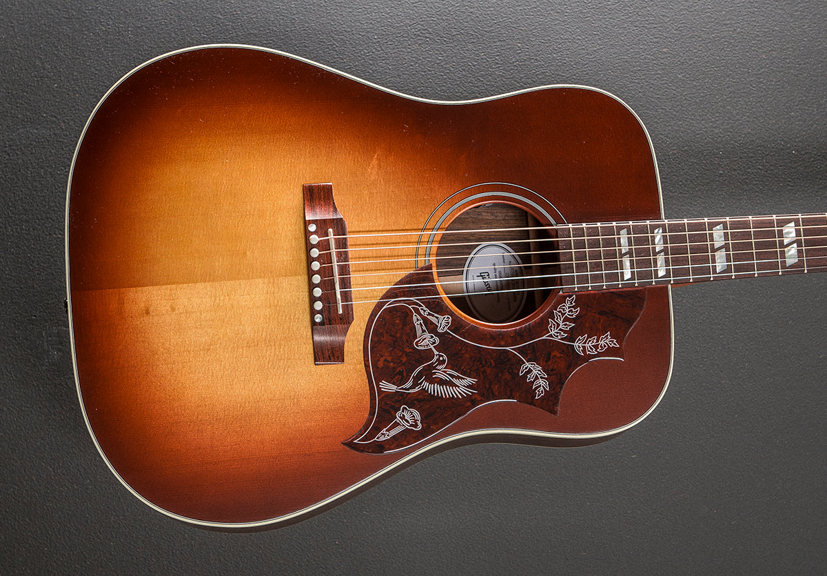 Hummingbird Studio Rosewood - Satin Rosewood Burst – Dave's Guitar