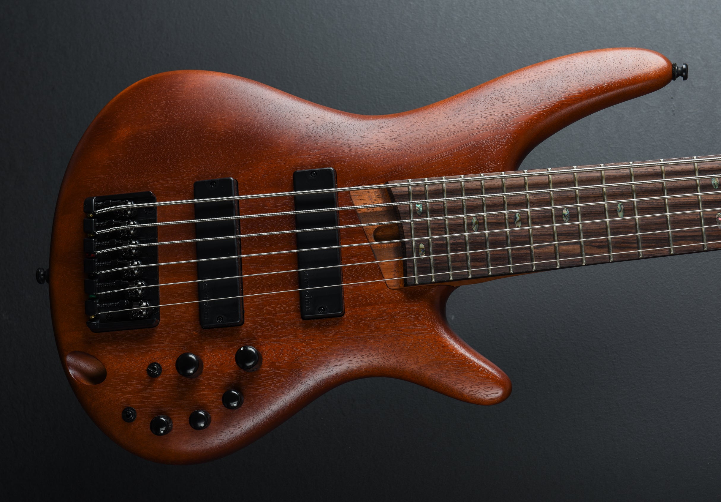 SR506E 6 String Bass - Brown Mahogany – Dave's Guitar Shop