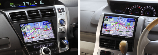 業界最多 16車種 ECLIPSE「9型大画面」カーナビ 取り付け車種拡大