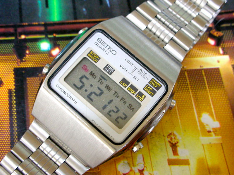 SEIKO - A129-5000 - a-series - Vintage Digital Watch - Digital