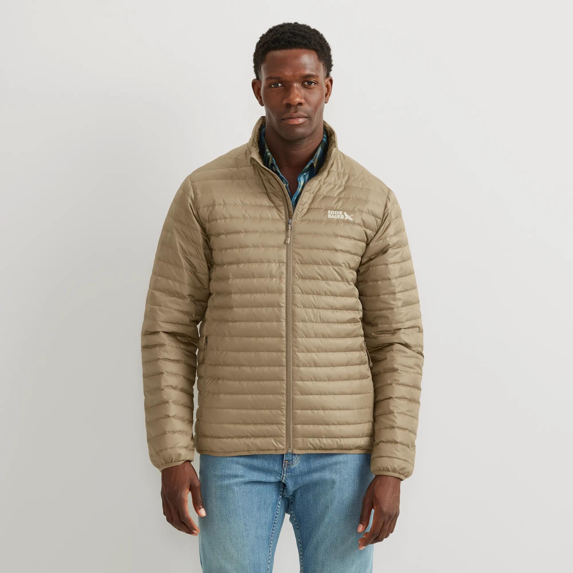 Eddie Bauer Men's Microlight Down Jacket