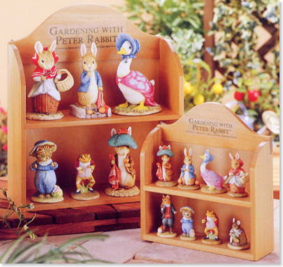 フラワー21 ピーターラビットディスプレイ台セット