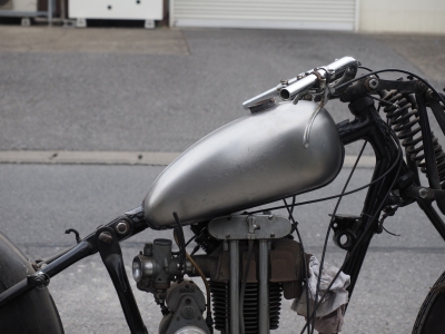 デッドストック ピーナツタンク エッグタンク チョッパータンク！