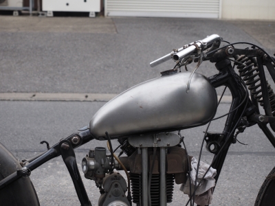 デッドストック ピーナツタンク エッグタンク チョッパータンク！