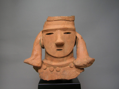 半蔵門ギャラリー - 人物埴輪頭部 | 古美術品専門サイト fufufufu.com
