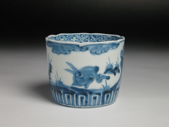 古伊万里 猪口19客 木箱付 口径約7.5㎝ 東Y7-1225②タカト 199027.jpg