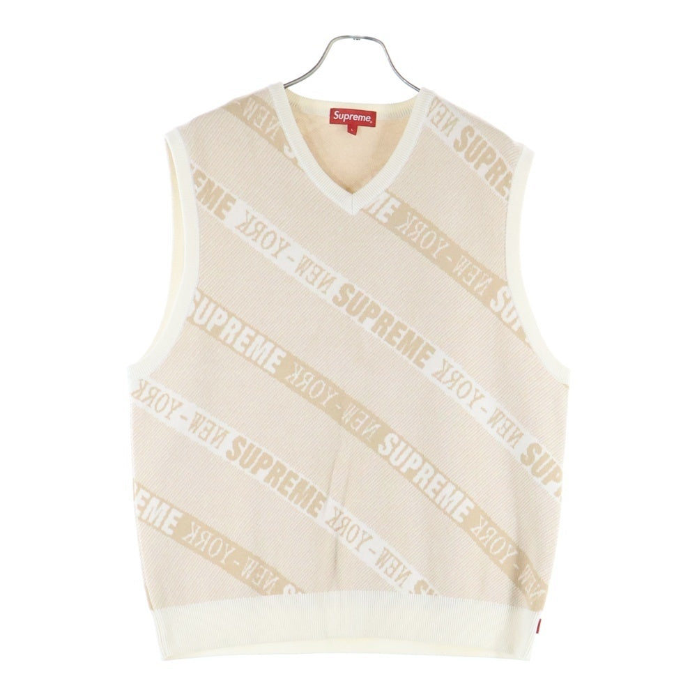 SUPREME(シュプリーム) 22SS Stripe Sweater Vest ストライプセーター