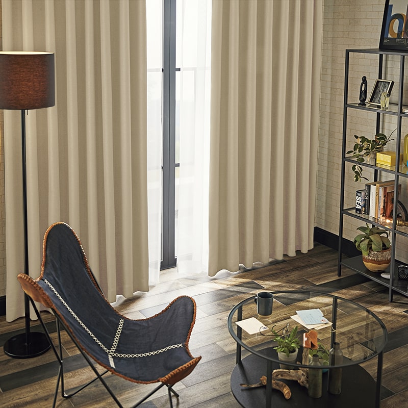 レザーライク ドレープカーテン – WARDROBE sangetsu