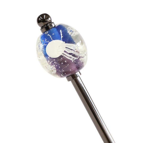 海月とんぼ玉簪