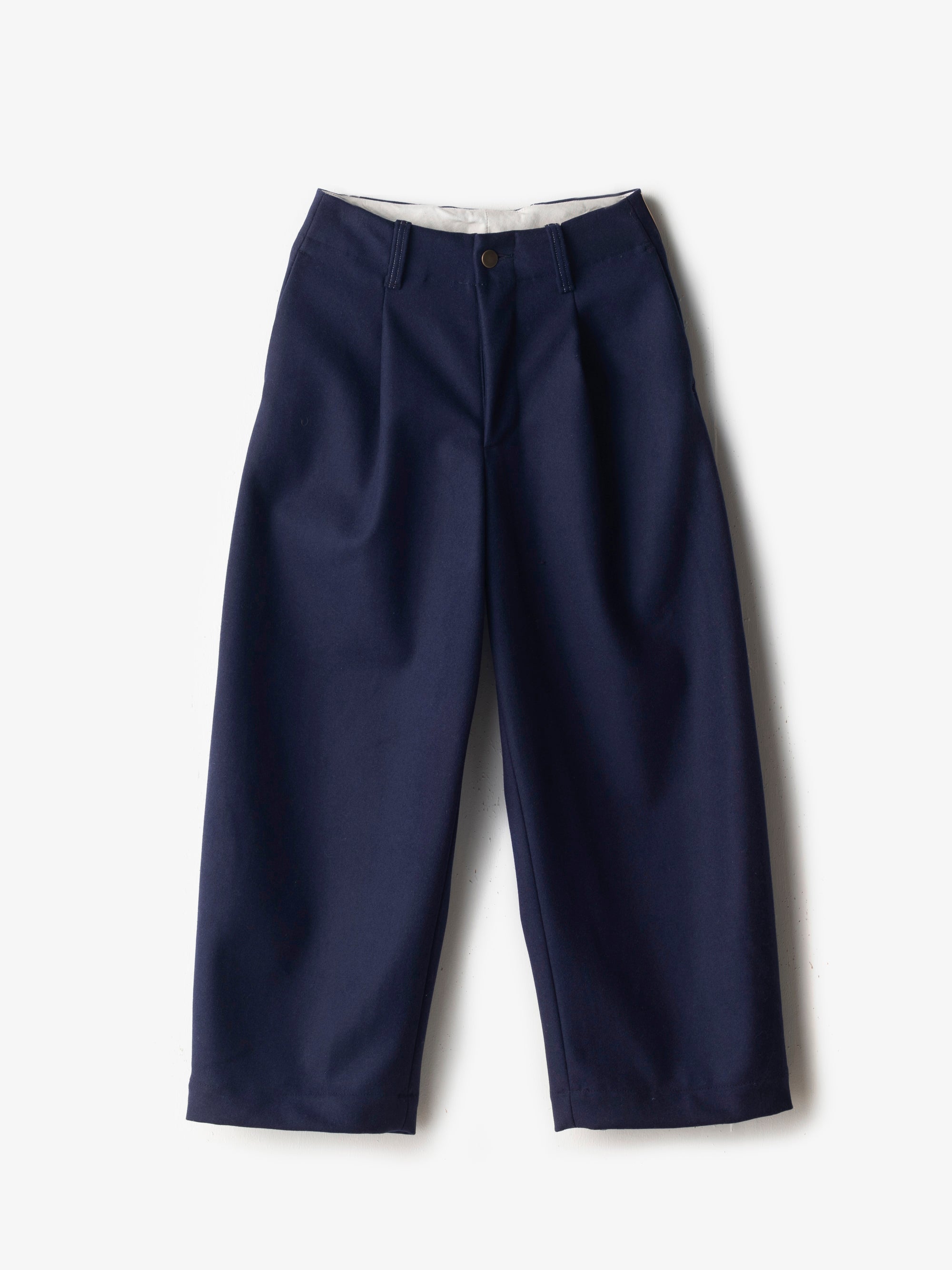 HW wide trousers Melton denim｜ASEEDONCLOUD