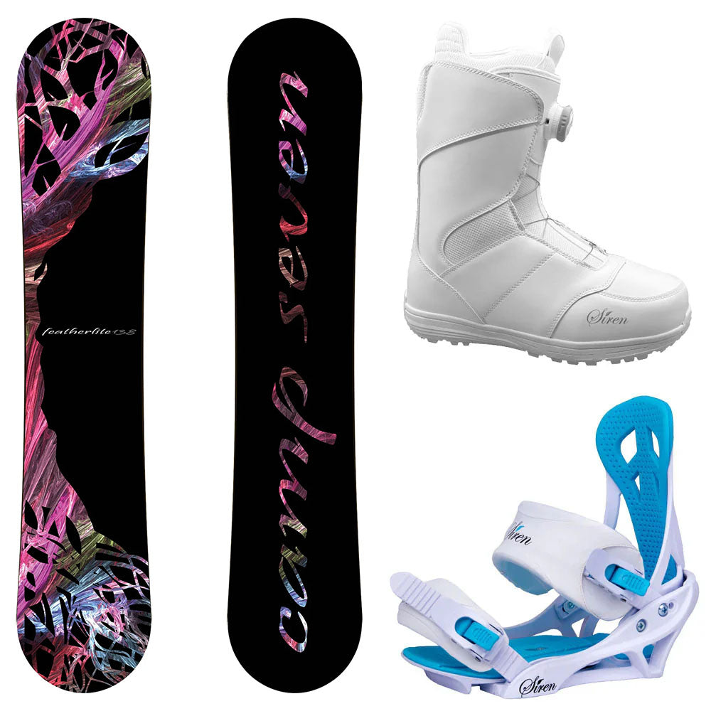 2026 Complete Snowboard Package - Camp Seven Featherlite, Pro