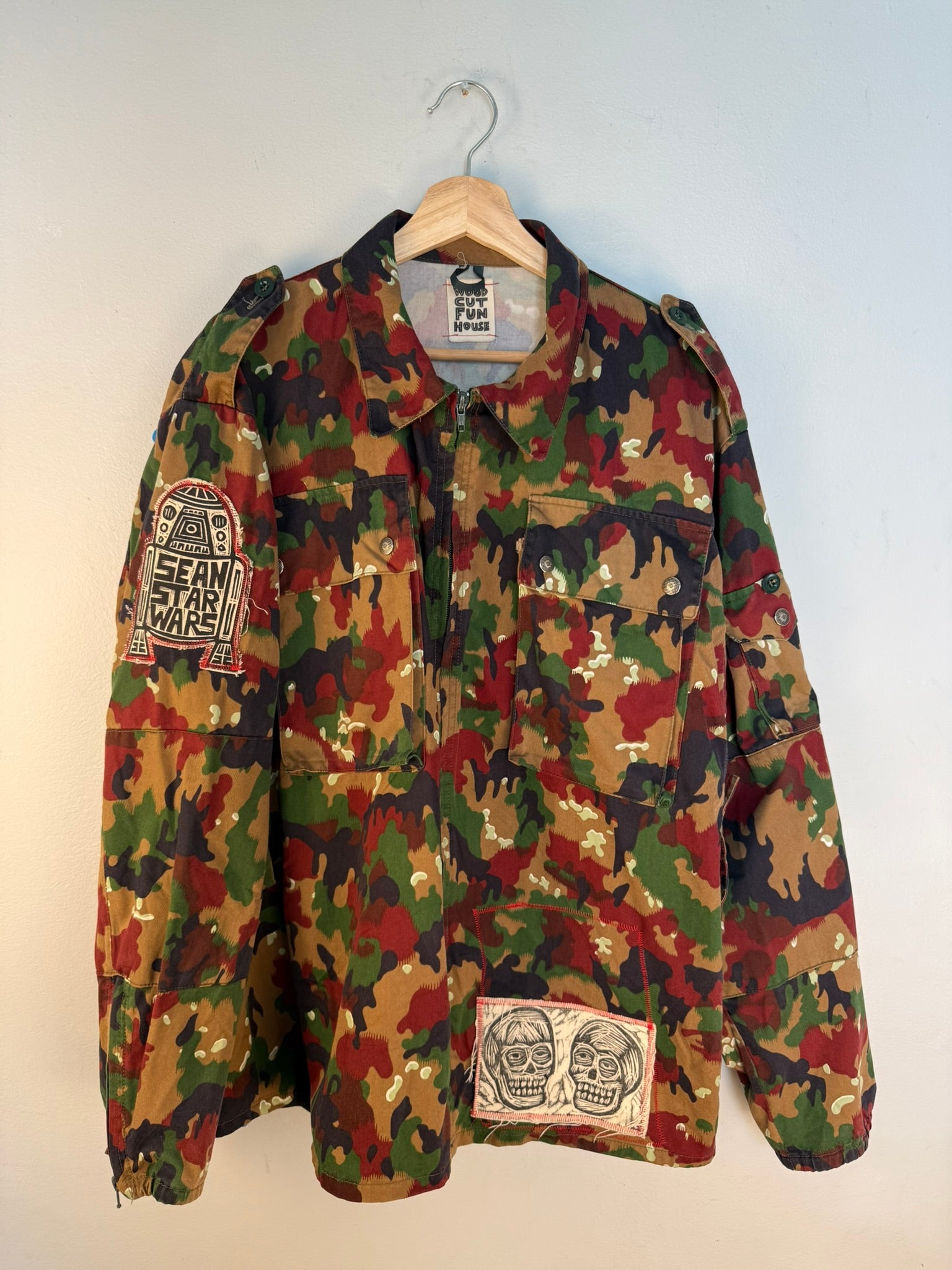Kaiju Crew Alpenflage Jacket – Woodcut Funhouse