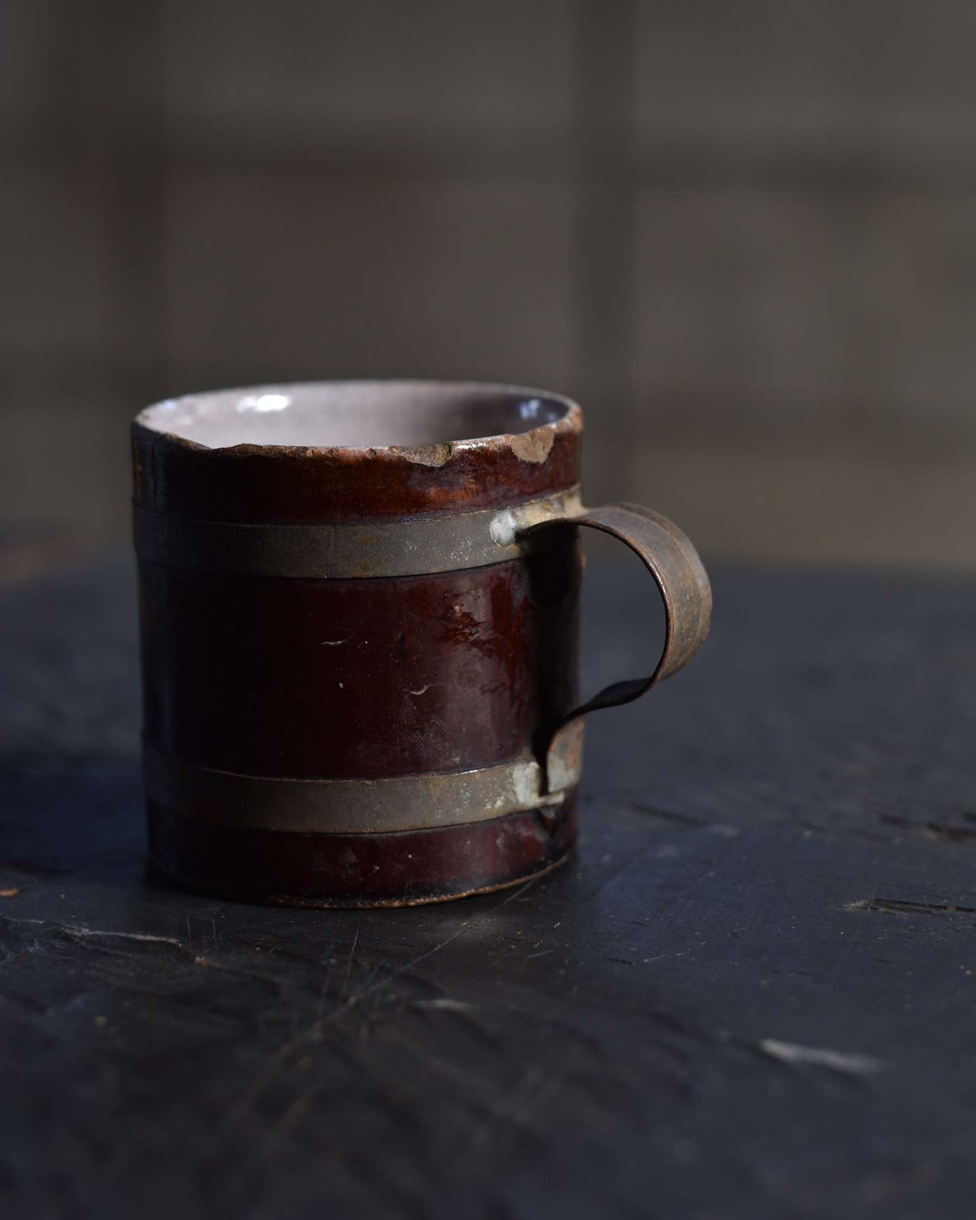 gallery yaichi/antique/tableware/キュノワールマグ / 19世紀・フランス