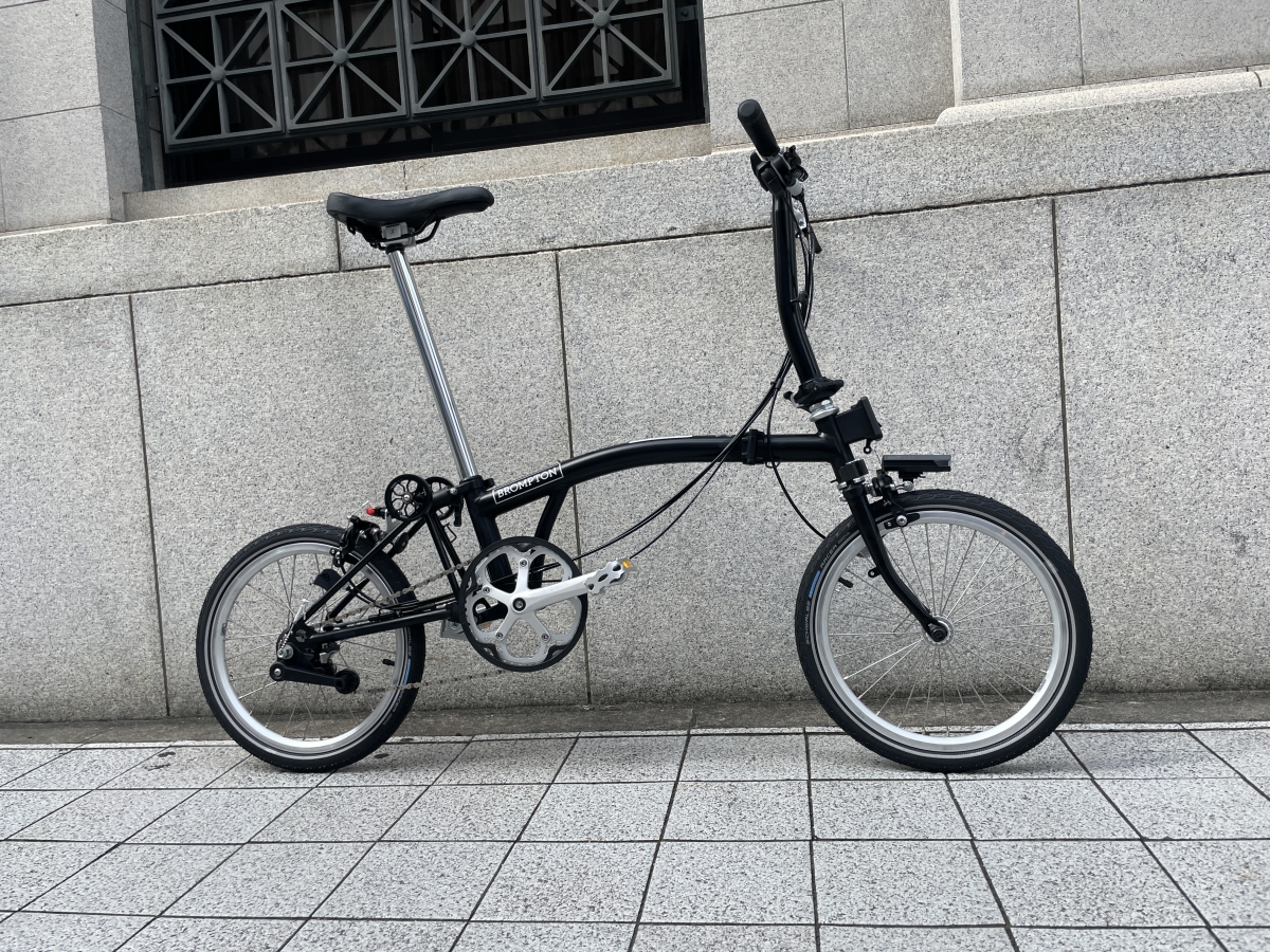 お客様の1台】しっかり走れるBROMPTON！フェンダーレスで更に走れ