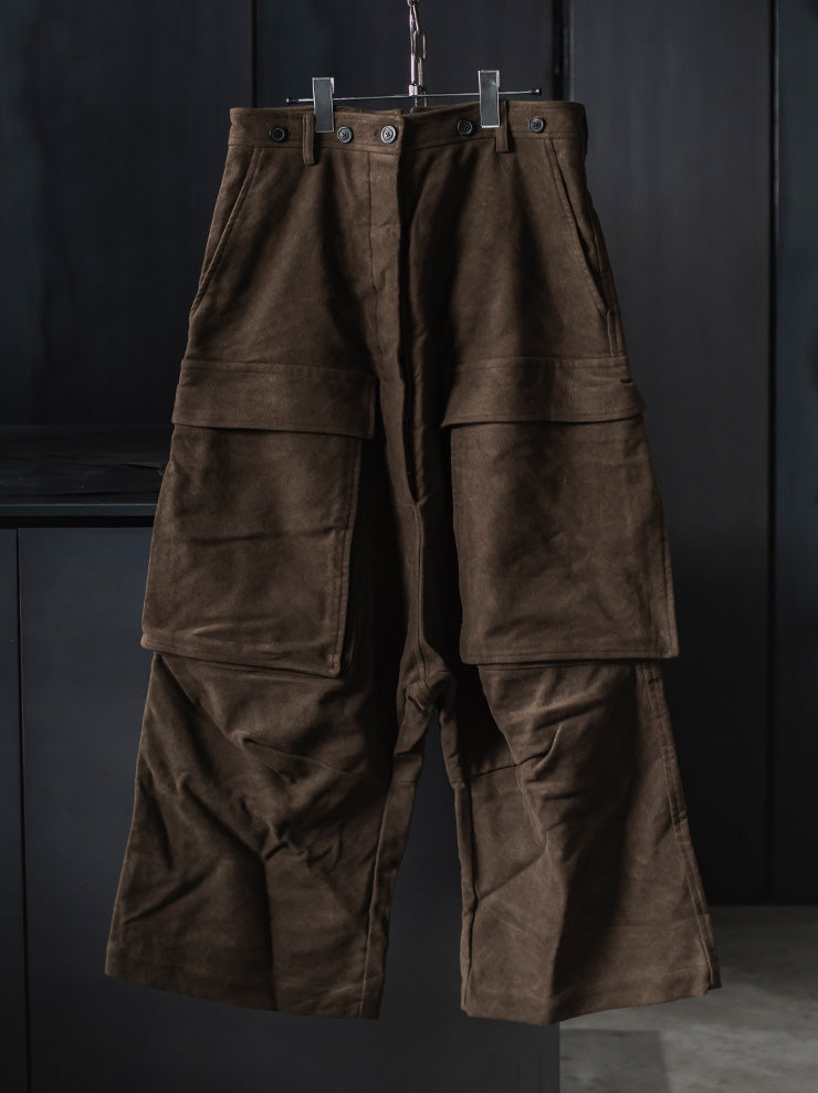 RUNDHOLZ DIPWOMENS ワークサルエルパンツ / KHAKI