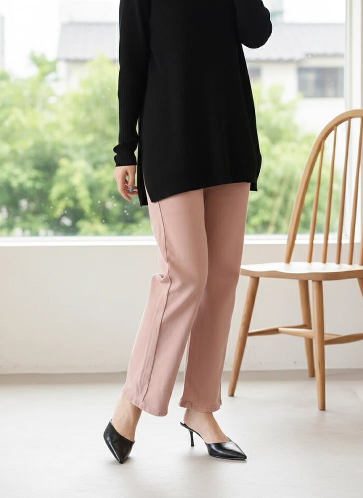 Edit Sheen ミラクルストレッチカラーツイルストレートパンツ | 人気