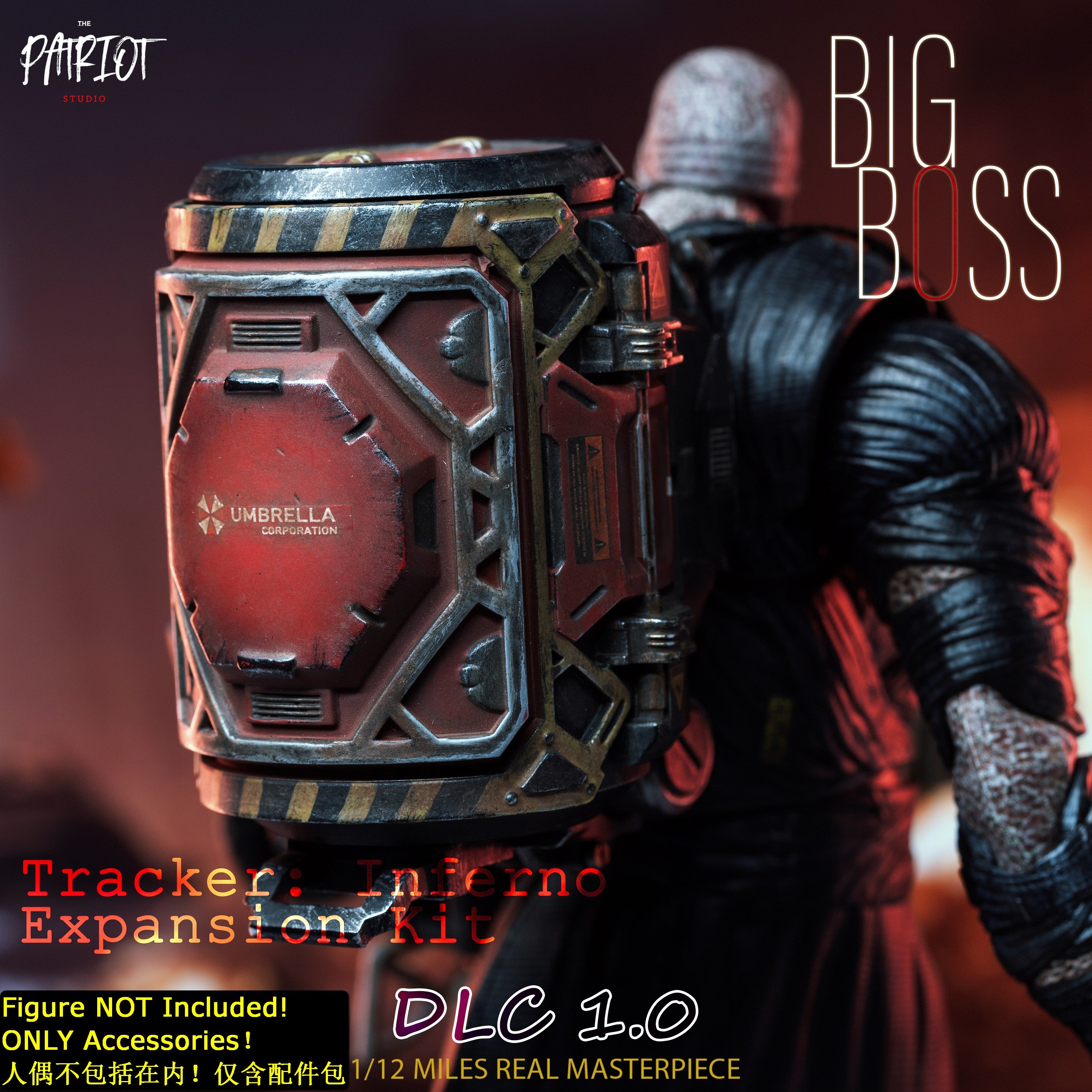 Preorder) Patriot Studio 1/12 Big Boss DLC1.0 Flamethrower with