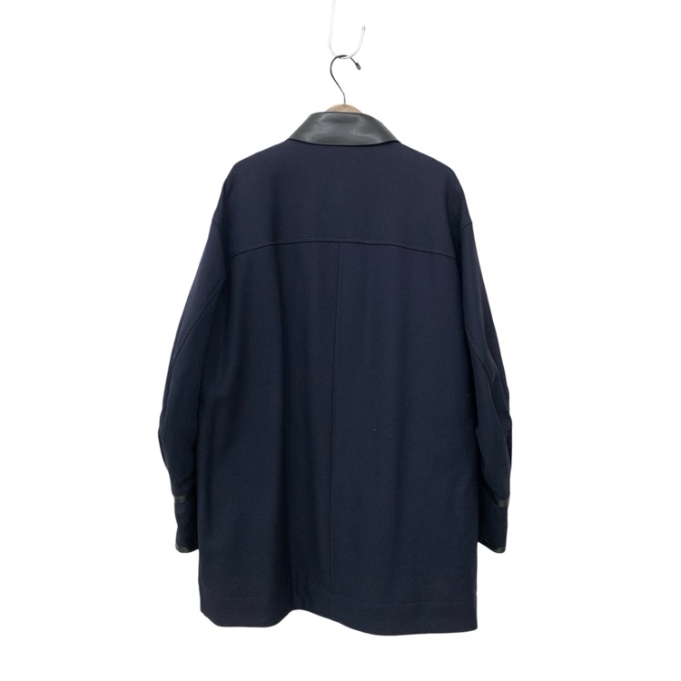 Mame Kurogouchi マメクロゴウチ Shadow Patched Wool Jacket MM21FW