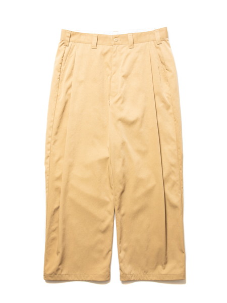 COOTIE PRODUCTIONS / Nylon Chino Cloth 1 Tuck Trousers 通販 正規代理店