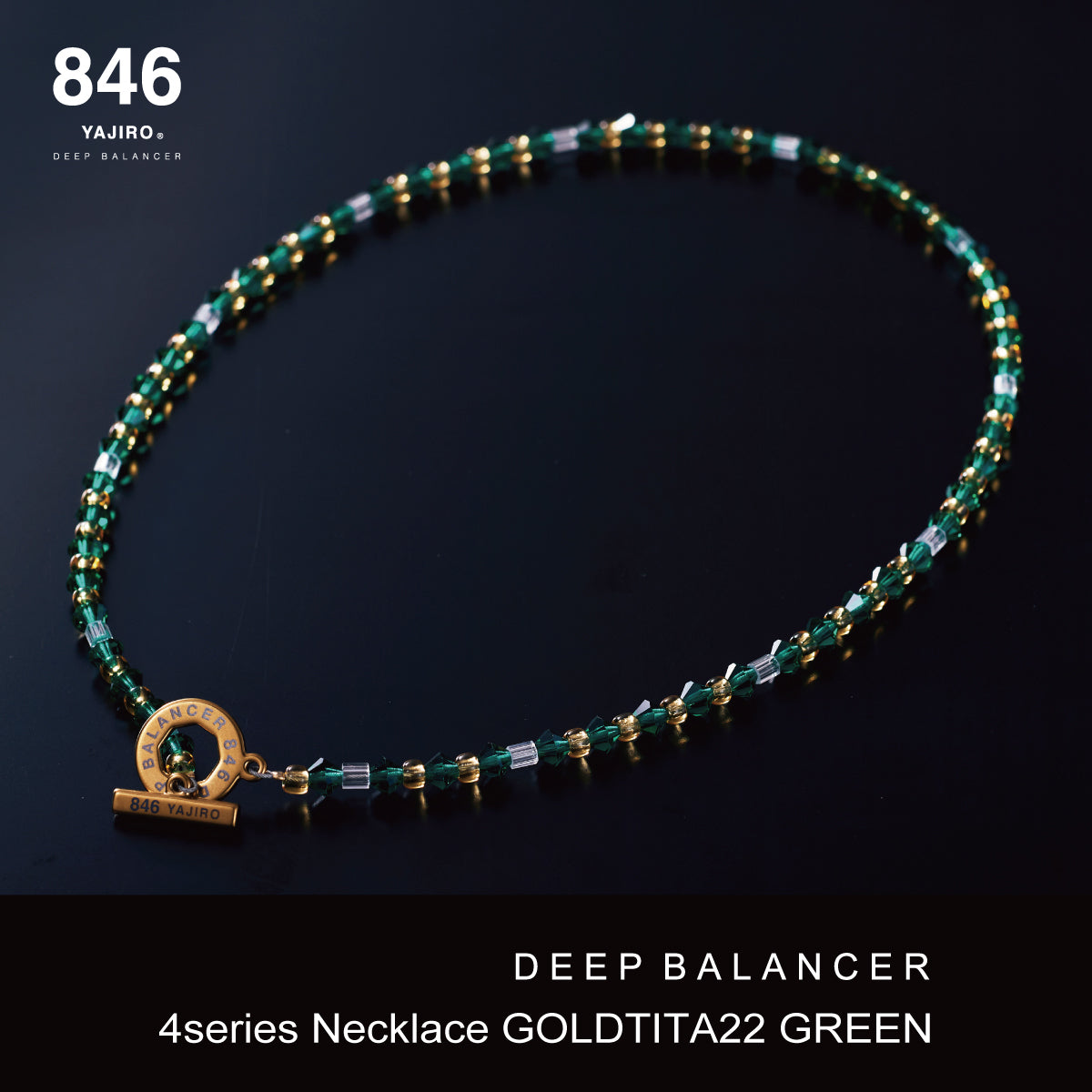 スポーツネックレス｜4シリーズネックレス｜GOLD TITA22 – 846YAJIRO