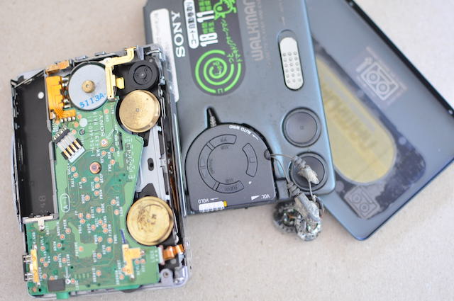 カセット・ウォークマン｜SONY_WM-EX911のゴムベルト交換