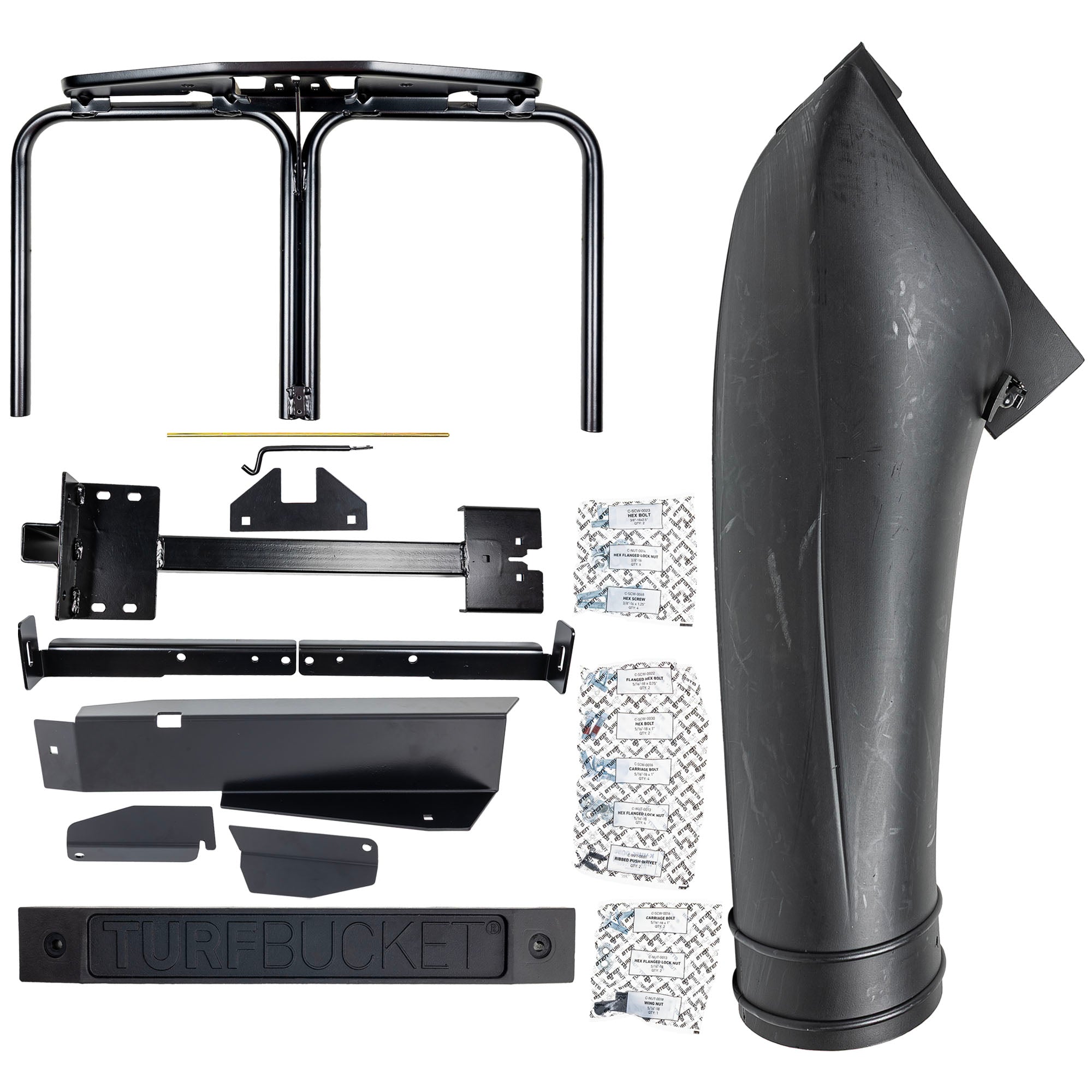 8TEN TURFBUCKET Grass Twin Bagger System for Toro Timecutter