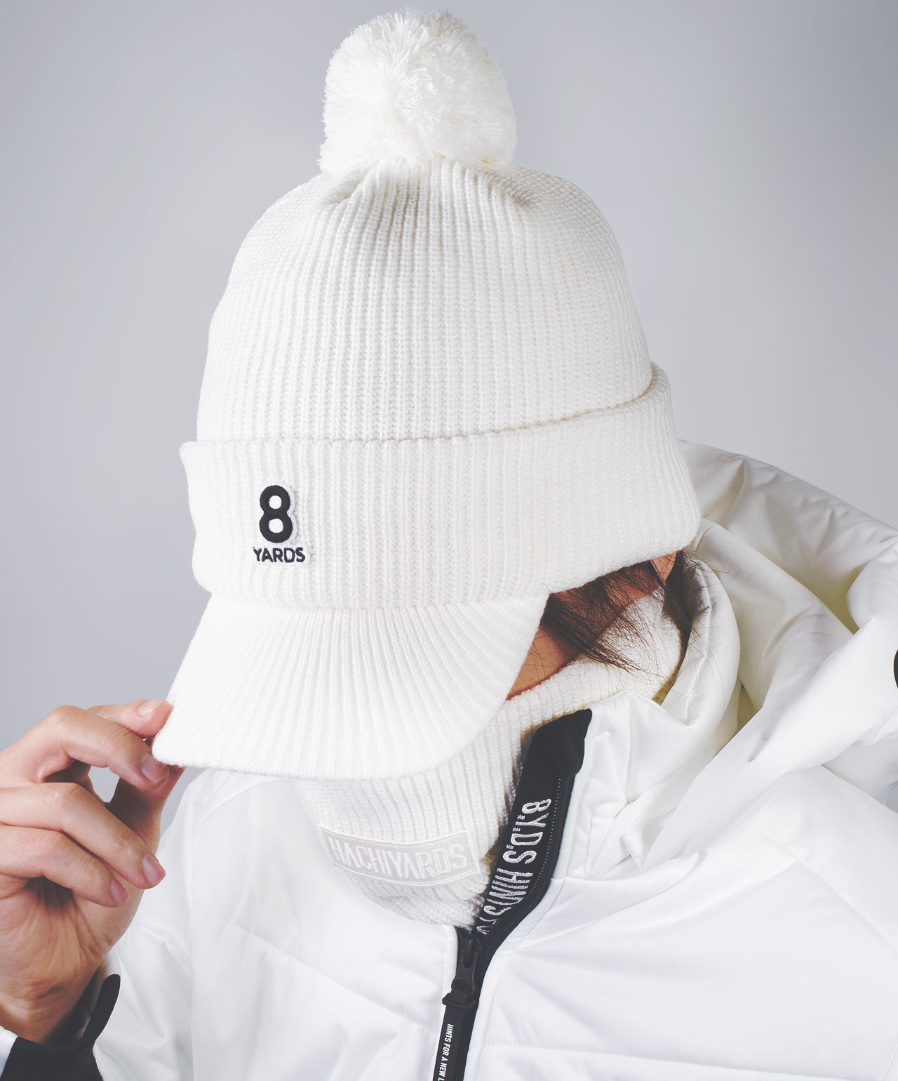 8YARDS / BEANIE with Visor 2G