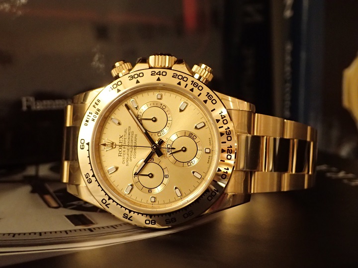 限定1本のみ 金無垢デイトナ Ref.116508 - QUARK SALON OSAKA blog