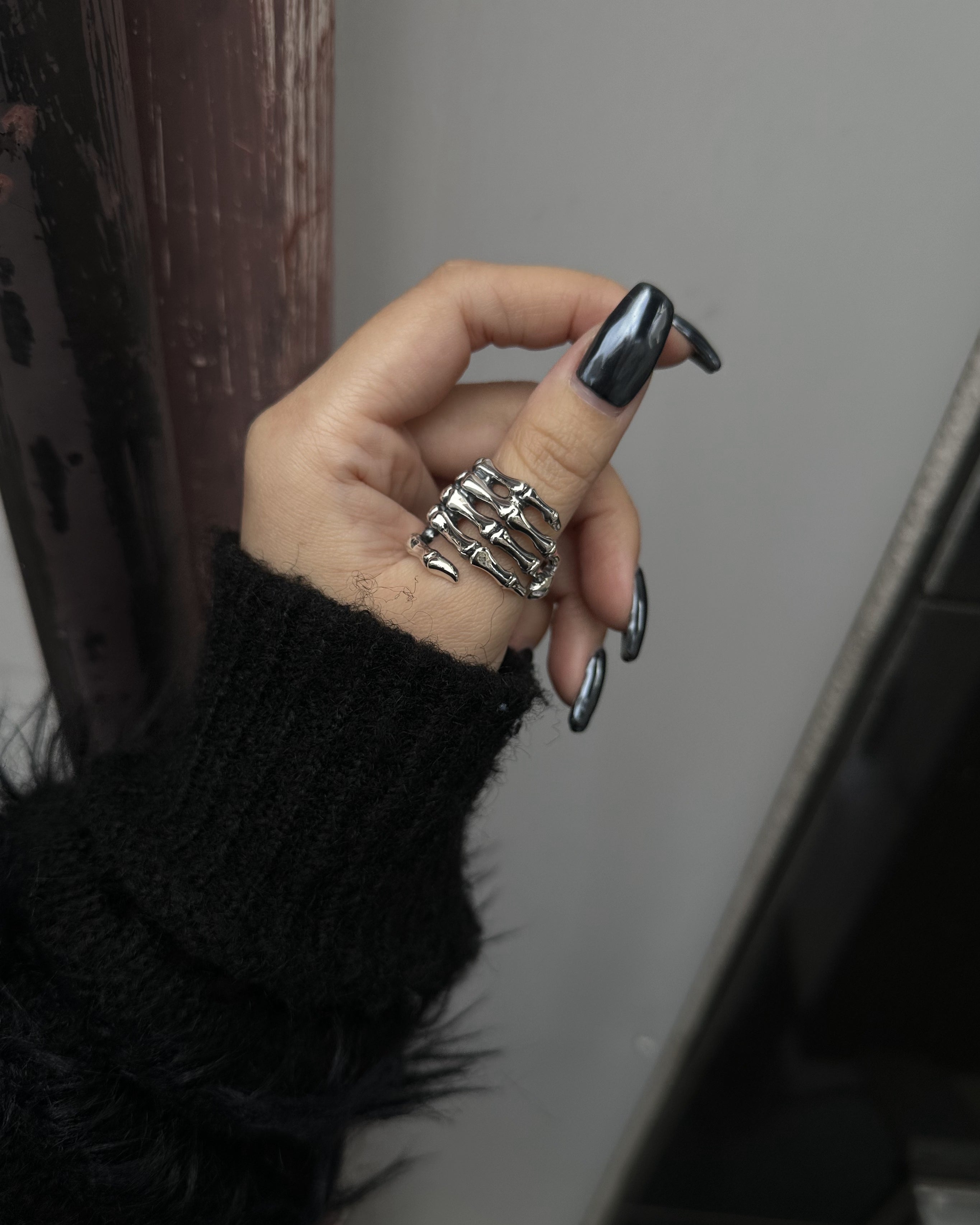 CRAZY PIG DESIGNS クレイジーピッグデザインズ】NO.12 Bone Hand Ring