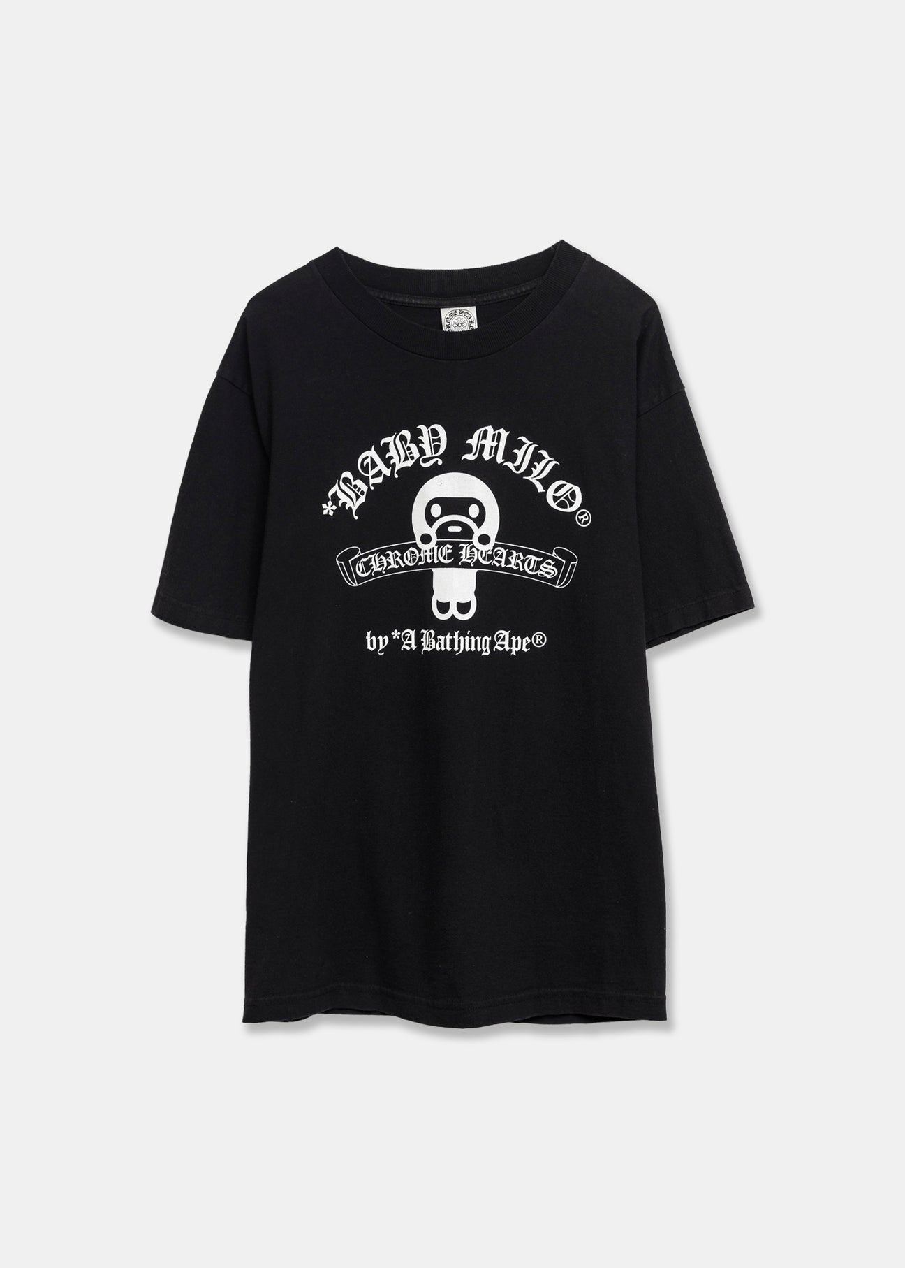Black Chrome Hearts x A Bathing Ape T-Shirt – 017 Shop