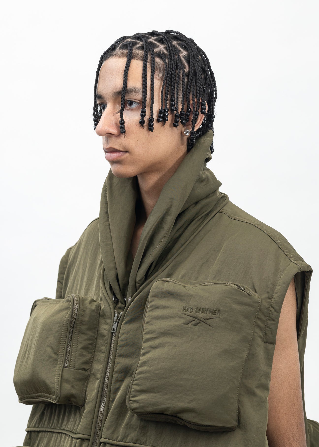 HED MAYNER X Reebok POCKETED VEST ARMY GREEN – 017 Shop