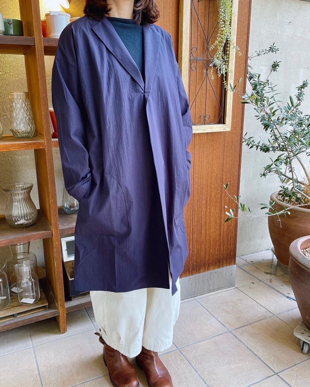 314タイプライタークロスオーバーシャツコート（三保原屋LOFT） – HUIS