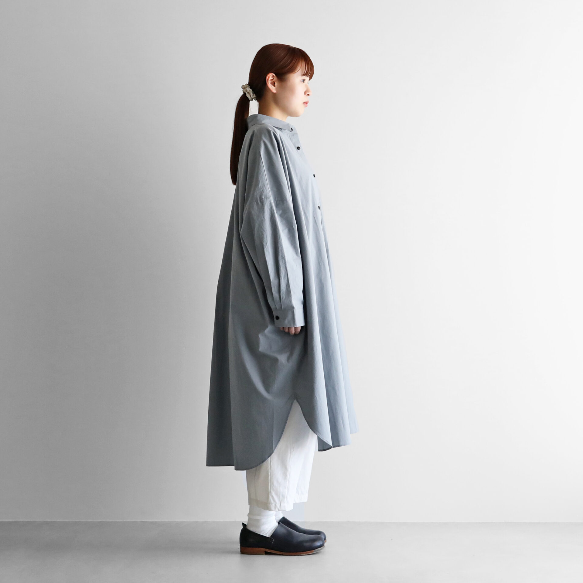 オーガニックコットンロングシャツ【ユニセックス】016をリリースしま