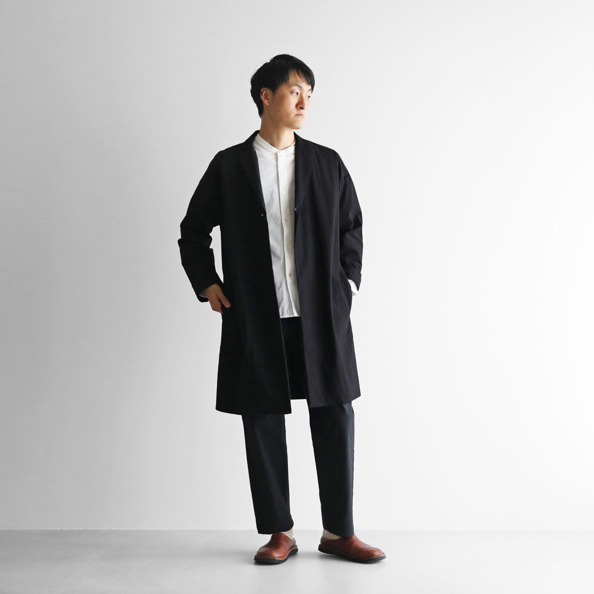 タイプライタークロスオーバーシャツコート 314” – HUIS | 遠州織物