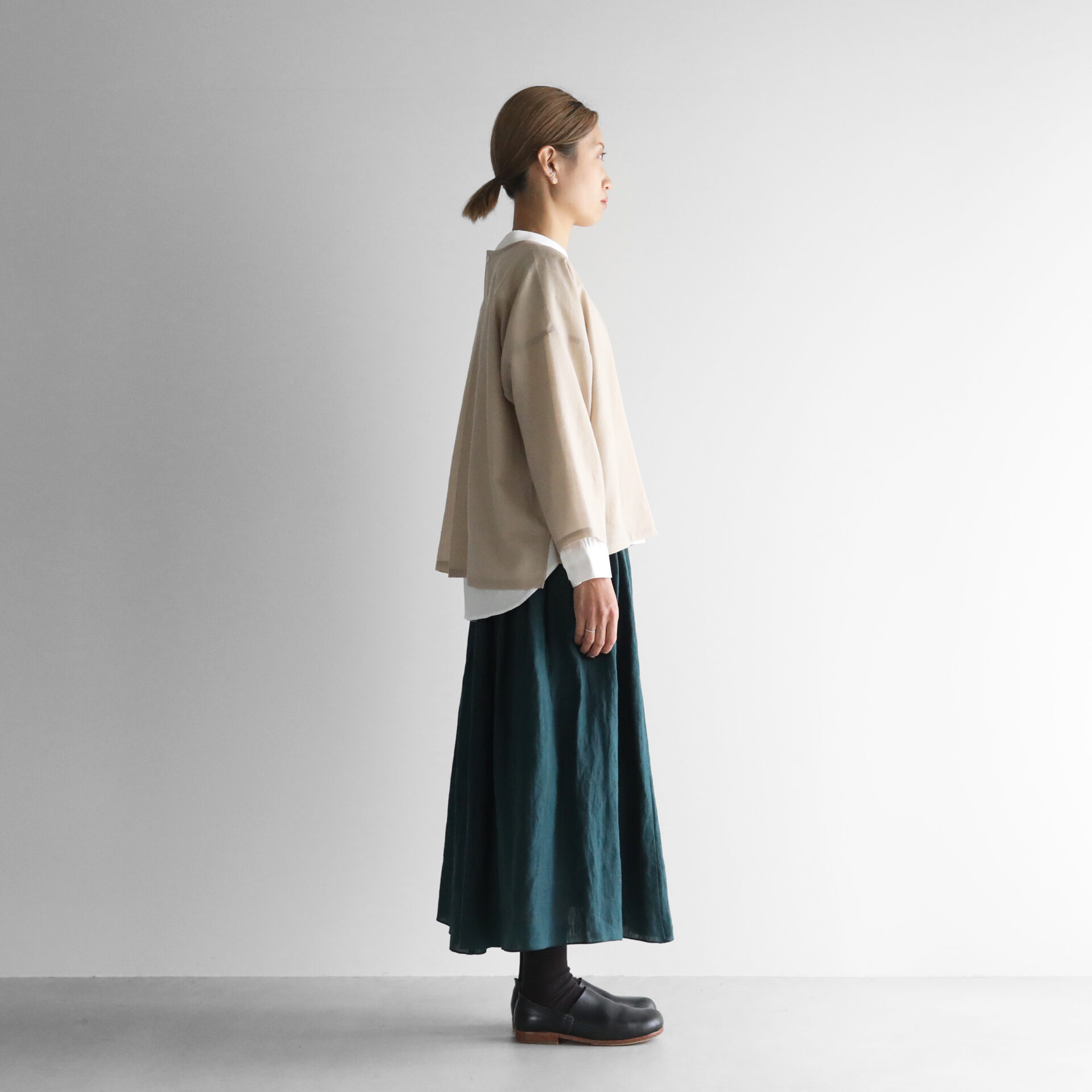 ウォッシャブルウールワイドプルオーバー U609をリリースしました