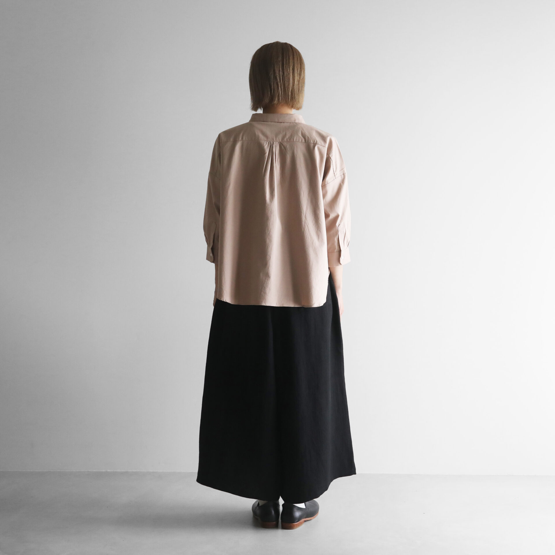 シャトルリネンジャガードスカートパンツ 505をリリースしました