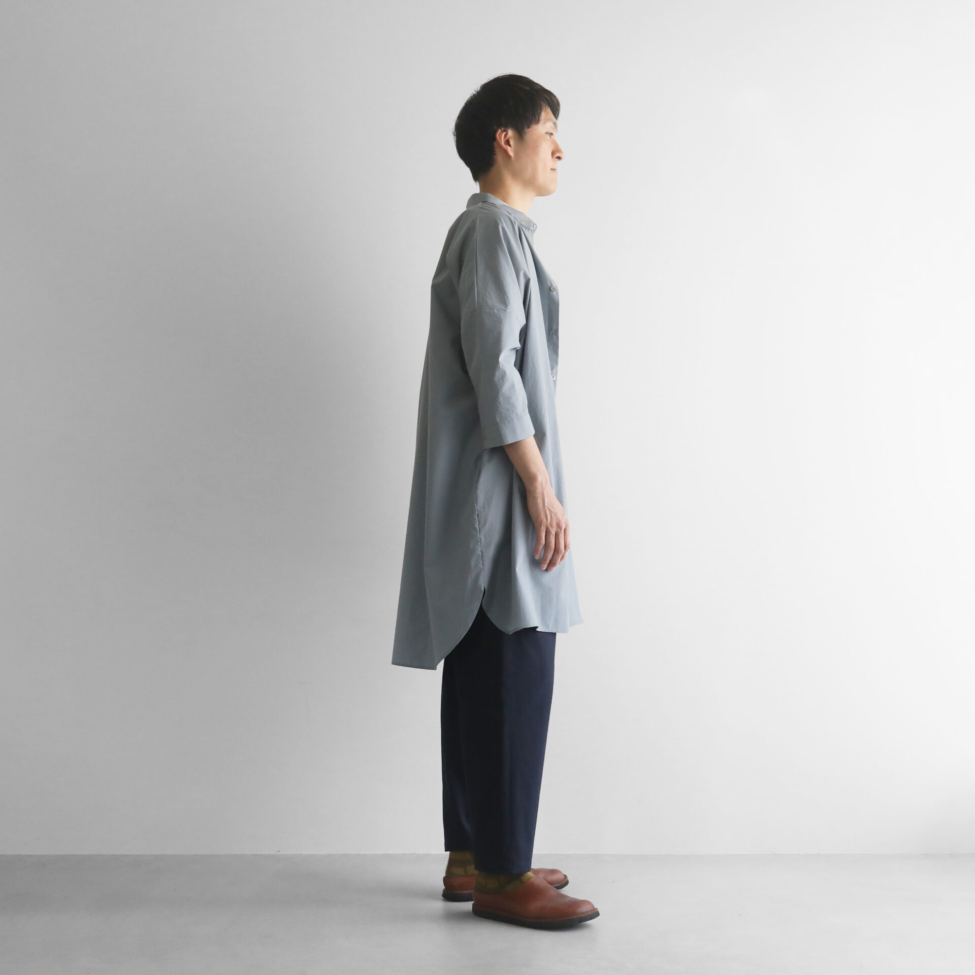 ほぼ日コラボ］タイプライタークロスロングシャツ 004をリリースしま