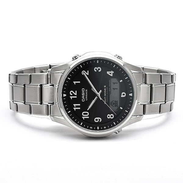 カシオ リニエージ LINEAGE ソーラー チタン LCW-M100TSE-1A2JF メンズ