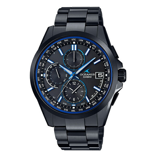 カシオ オシアナス OCEANUS ソーラー電波 クロノグラフ OCW-T2600B