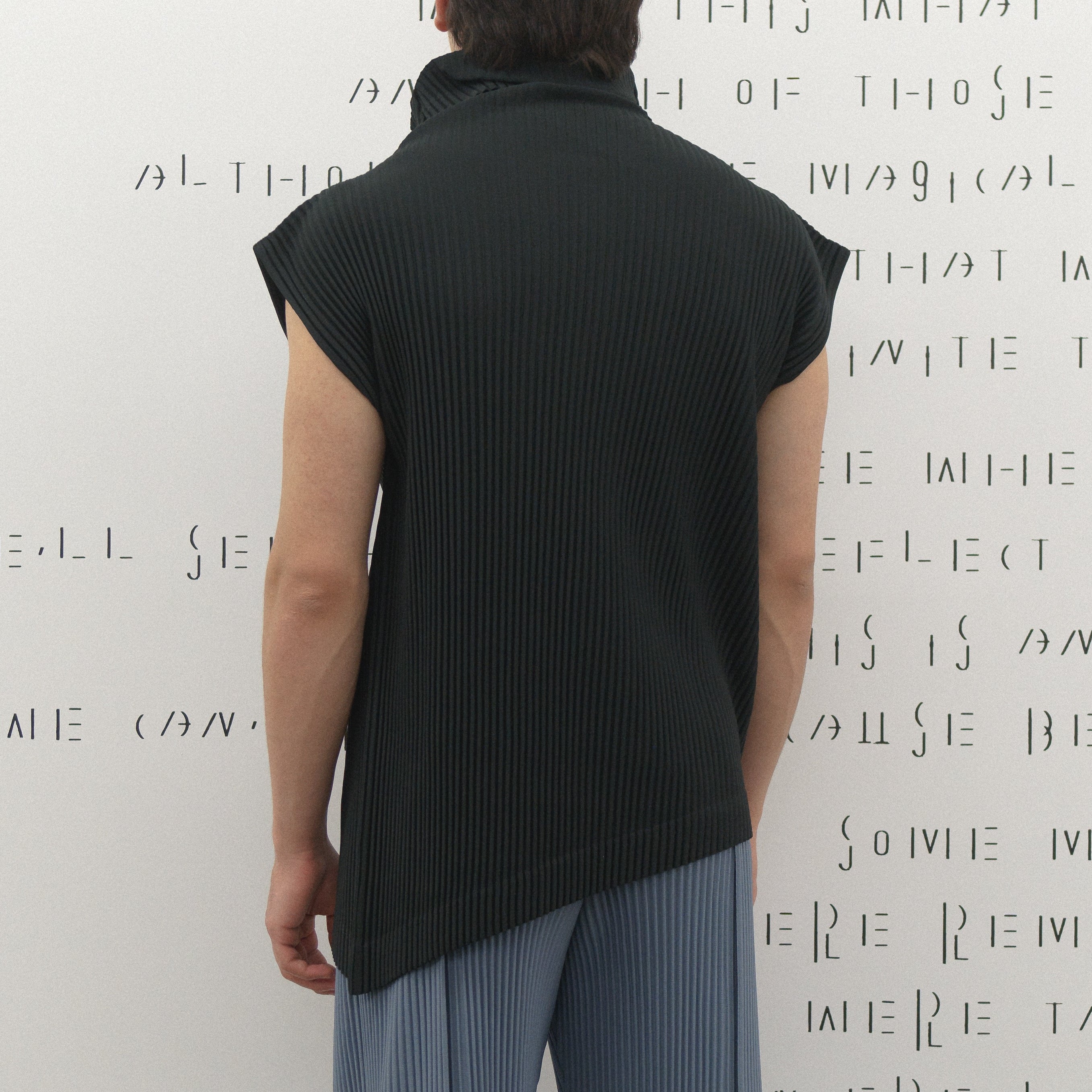 Homme Plissé Issey Miyake Angular Stone T-Shirt Black – 1290SQM