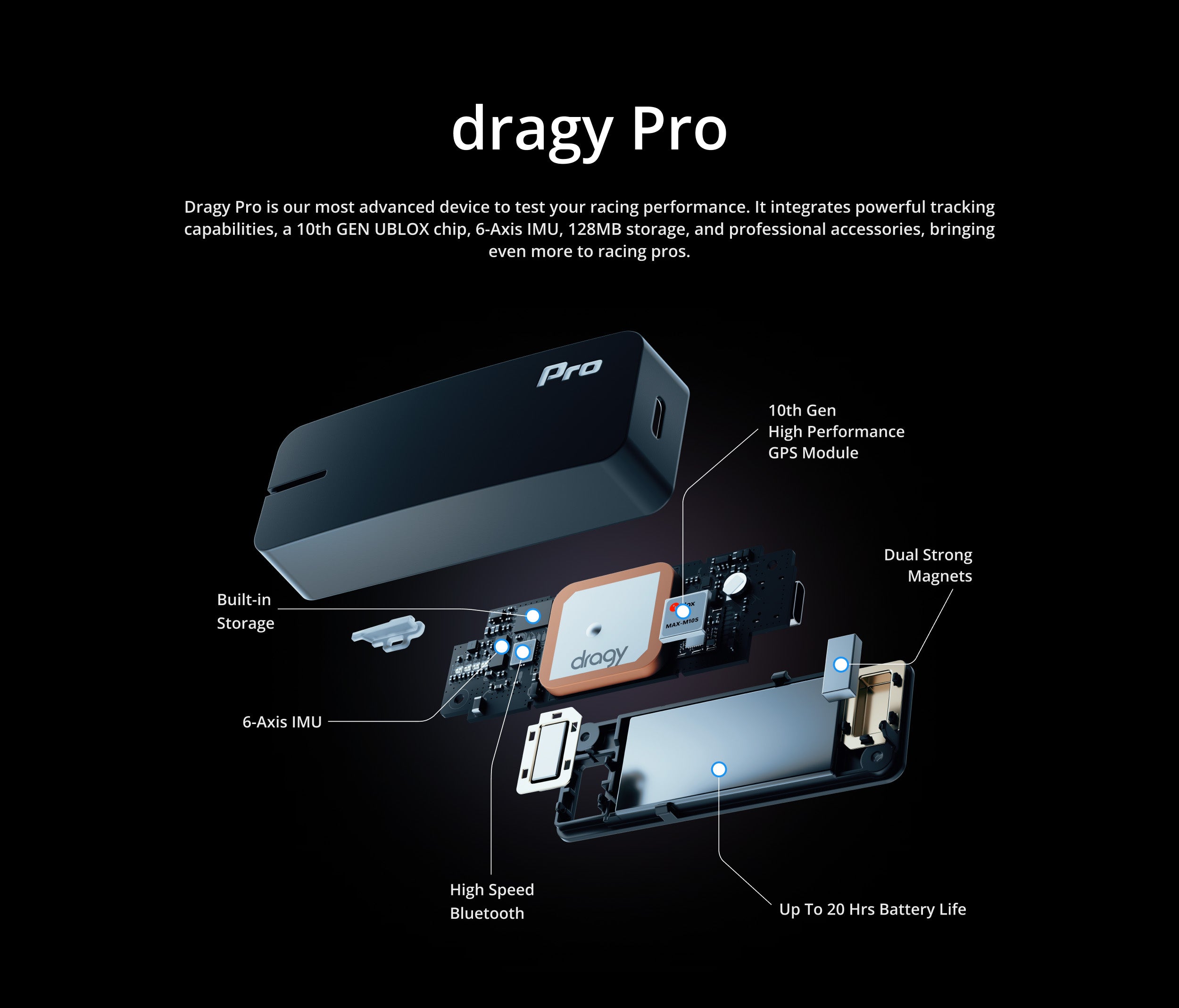 Dragy Pro - GPS Performance Meter (1320Video Edition)
