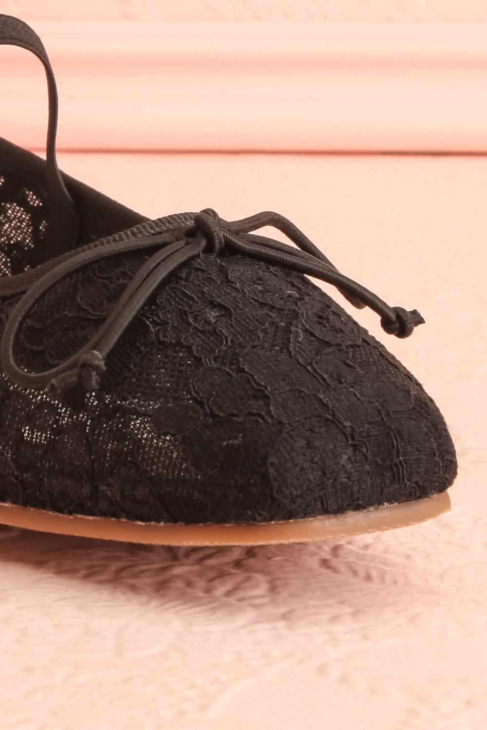 Bisbee Black Lace Ballet Flats | Boutique 1861