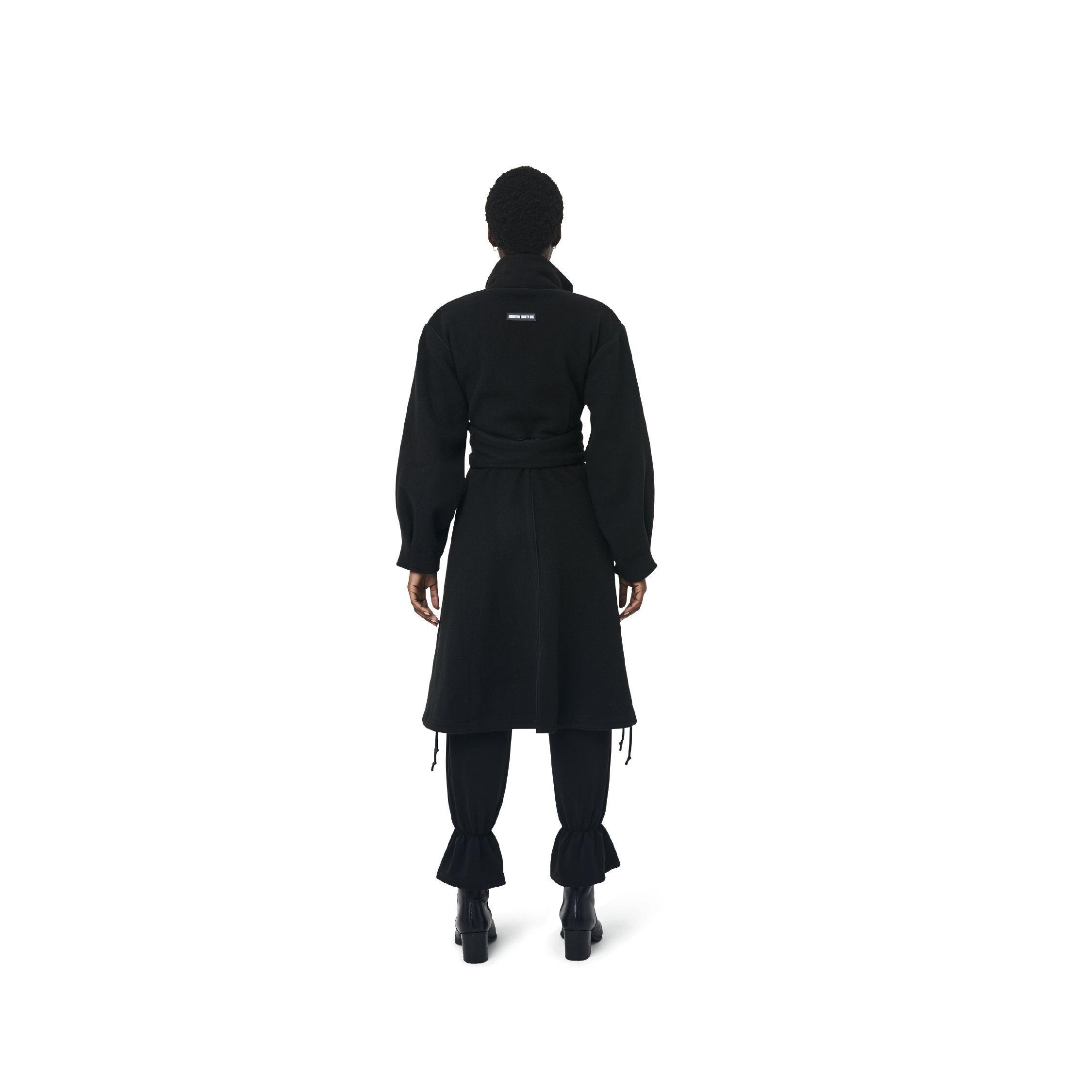 BLACK BELL SLEEVE COAT – 1886 fashion