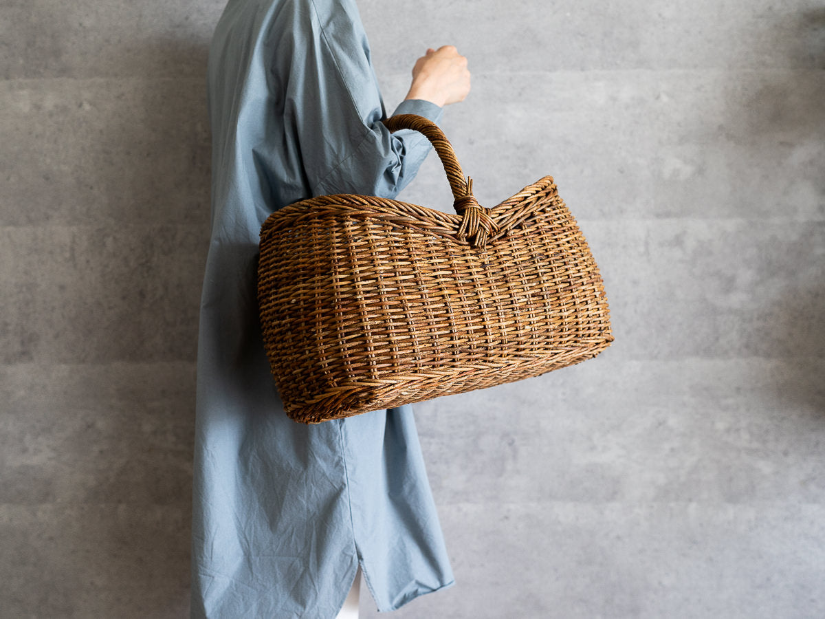 長野のあけび蔓 まゆ型バスケット｜市川籠店 – 市川籠店 | 1basketry