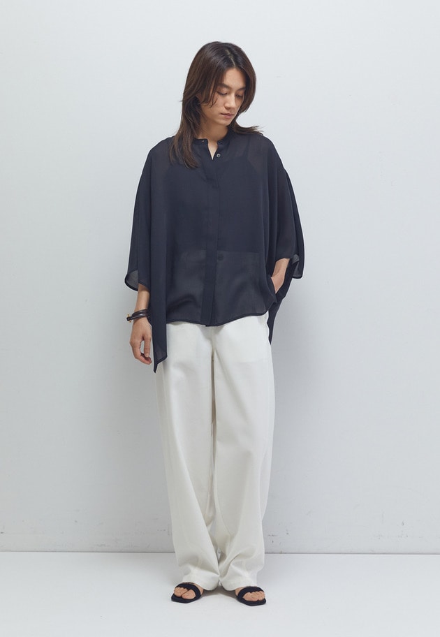 スタンドカラーボイルシャツ】｜1er Arrondissement（プルミエ アロン