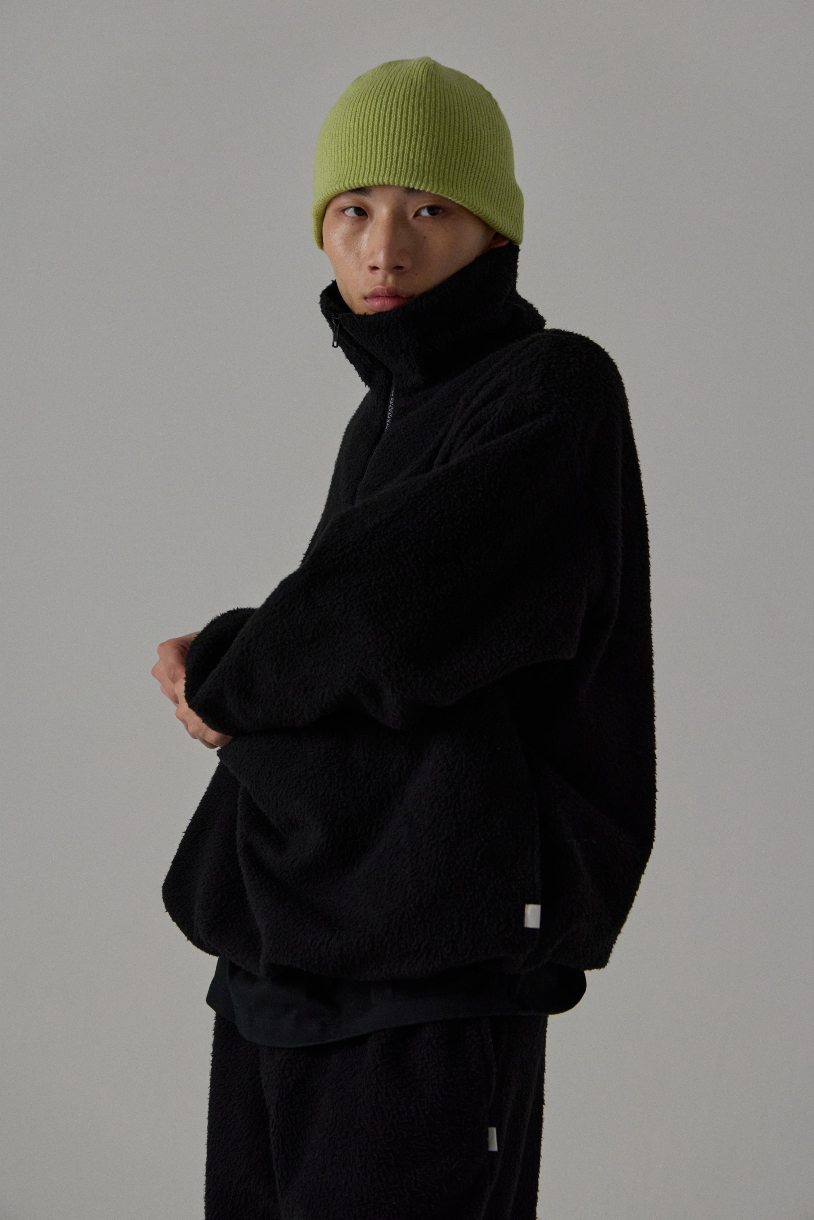 HALFZIP FLEECE PULLOVER – 1f-clothing.com