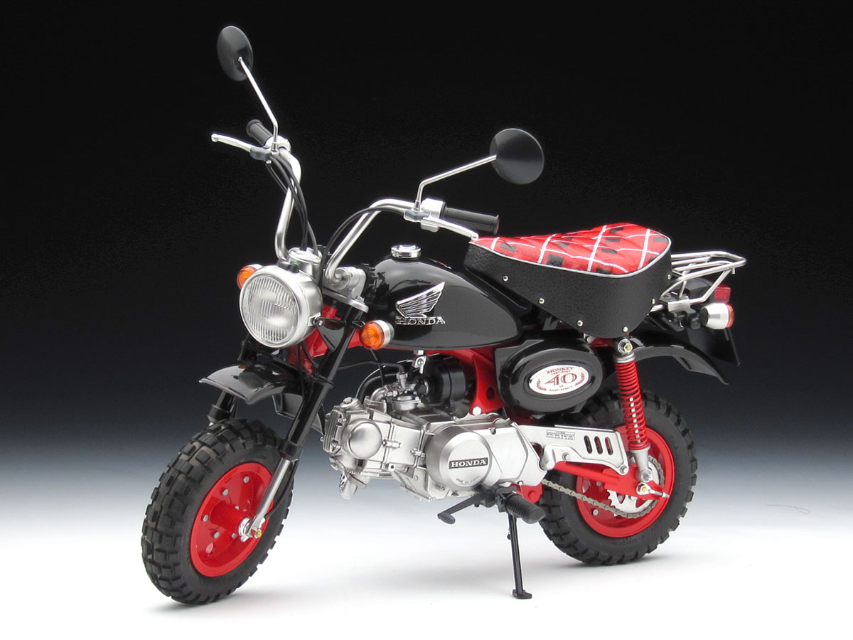 タミヤ 1/6「ホンダ モンキー 40thアニバーサリー」プラモデル制作記